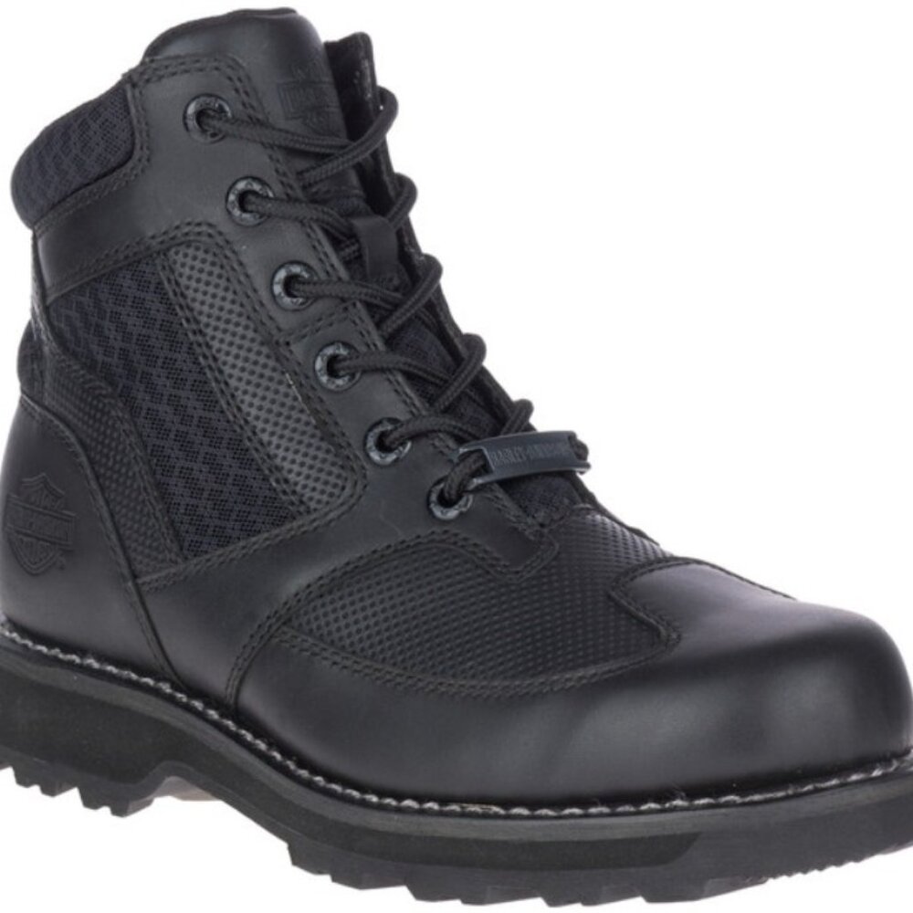Harley Davidson Men’s 8.5 Reland 5-Inch Motorcycle Boots D96229 Leather